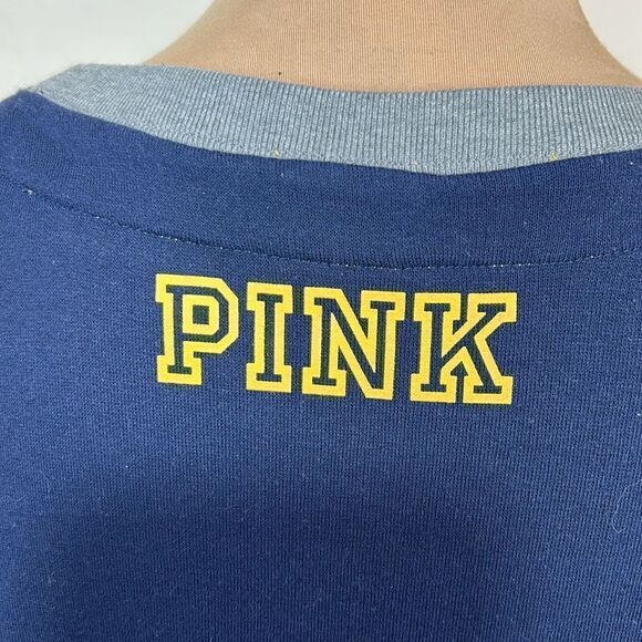 Victoria’s Secret PINK West Virginia mountaineers sweatshirt size XS - Picture 7 of 14